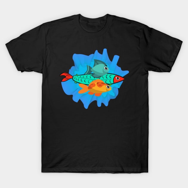 Tetra fish T-Shirt by Explore The Tropics